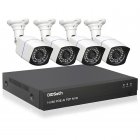 DIDSeth H.265 4CH 5MP POE Security Camera System Kit 4pcs AI IP Camera Outdoor