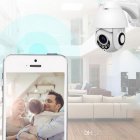 IP Camera Onvif WiFi 2MP HD 1080P Wireless Speed Dome CCTV IR Camera Outdoor Security Surveillance NetCam IP Camara